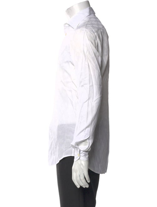 Etro Striped Long Sleeve Dress Shirt