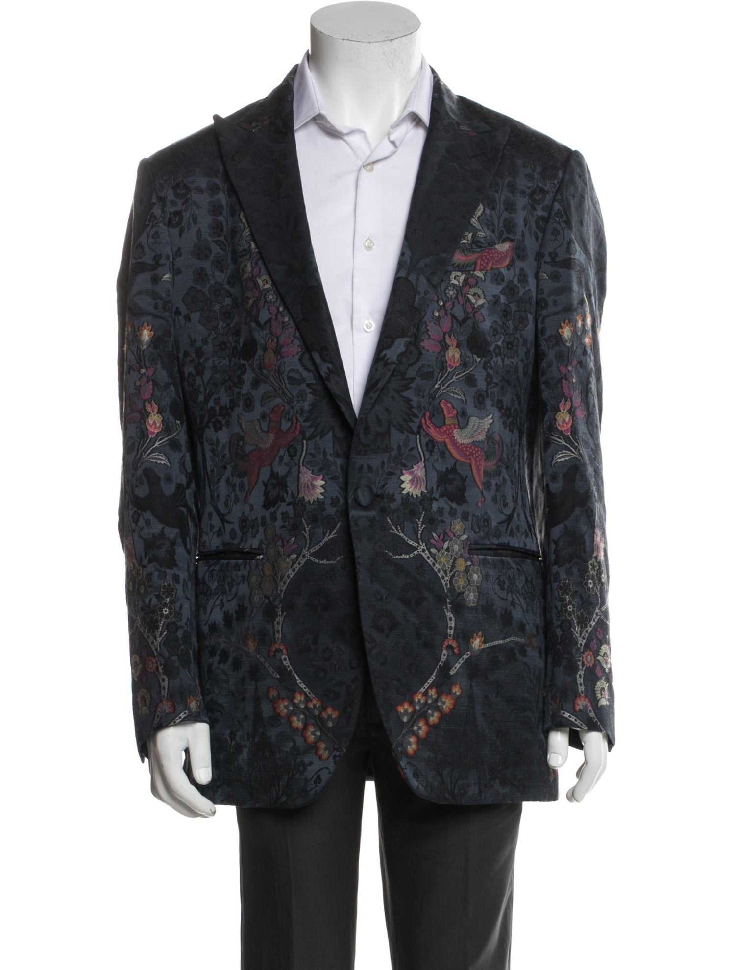 Etro Wool Printed Jacket