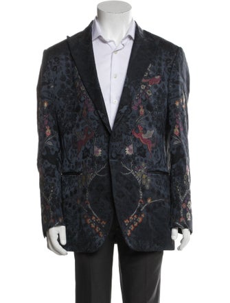 Etro Wool Printed Jacket