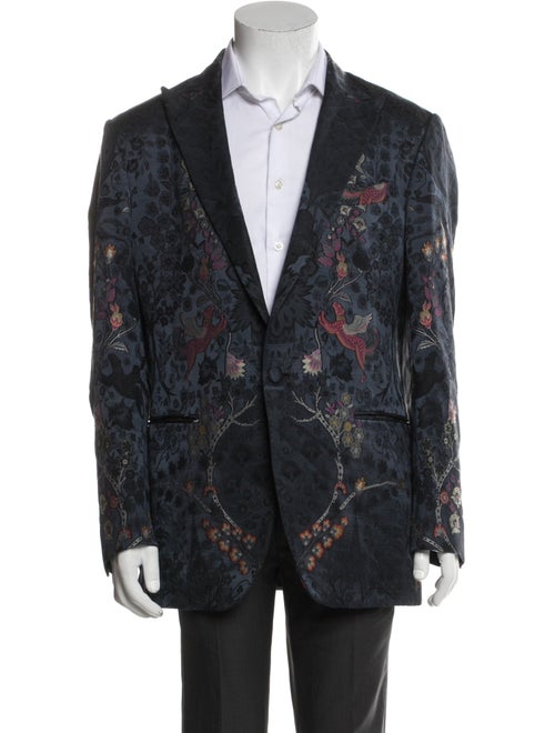 Etro Wool Printed Jacket