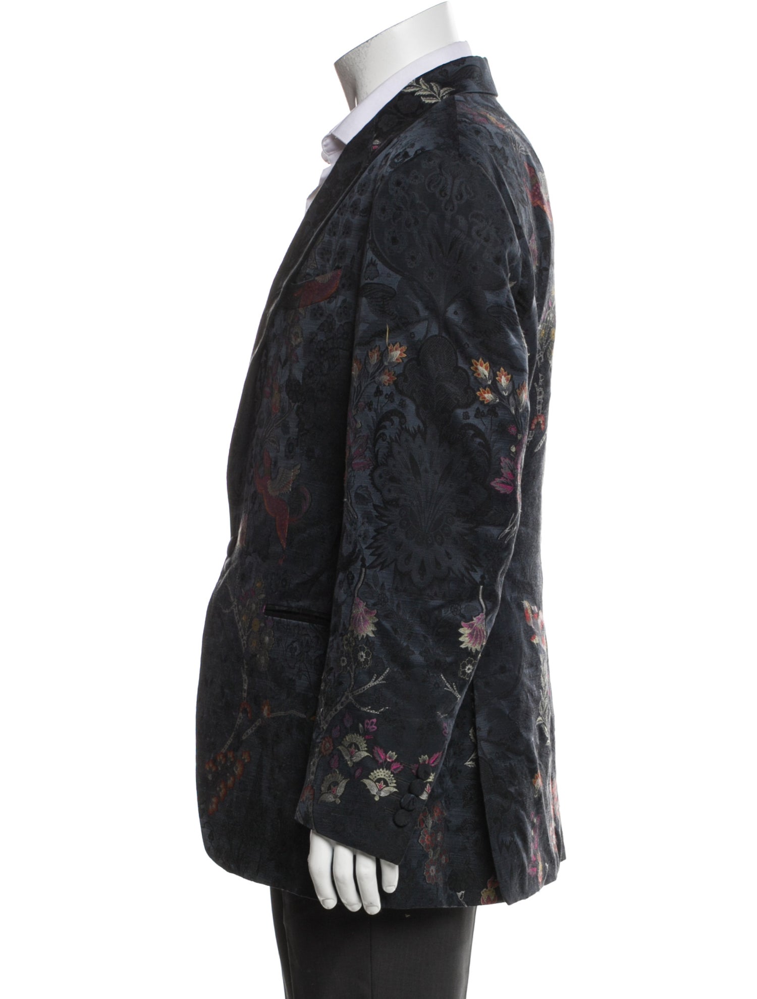 Etro Wool Printed Jacket