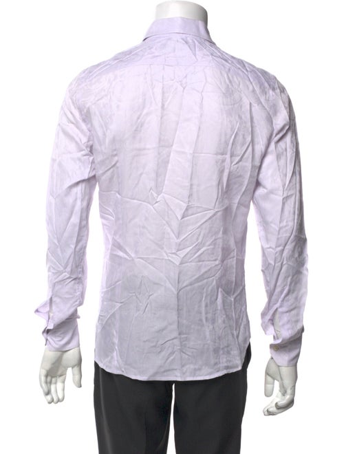 Etro Striped Long Sleeve Dress Shirt