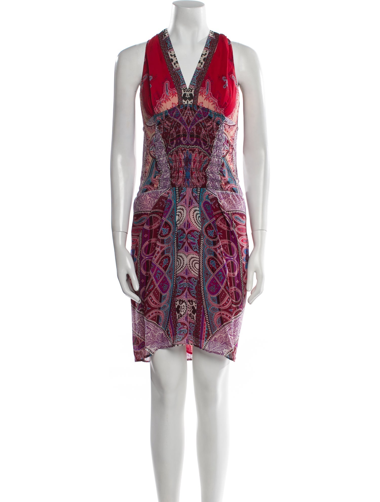 Etro Silk Knee-Length Dress