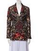 Etro Floral Print Blazer