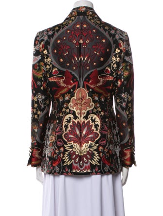 Etro Floral Print Blazer