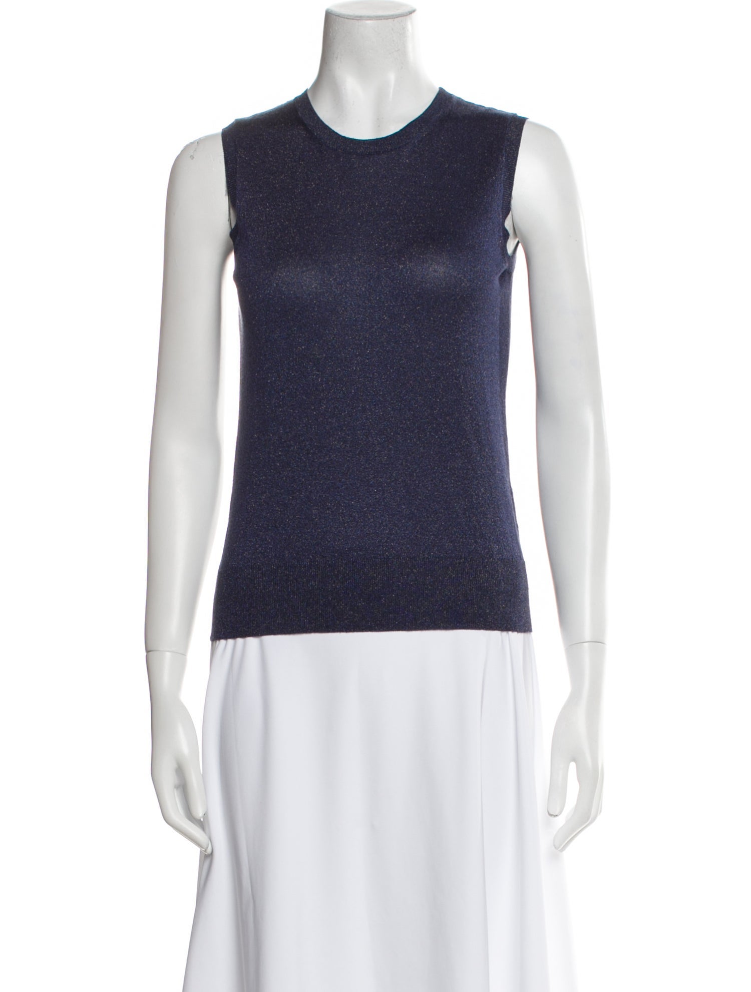 Etro Crew Neck Sleeveless Top