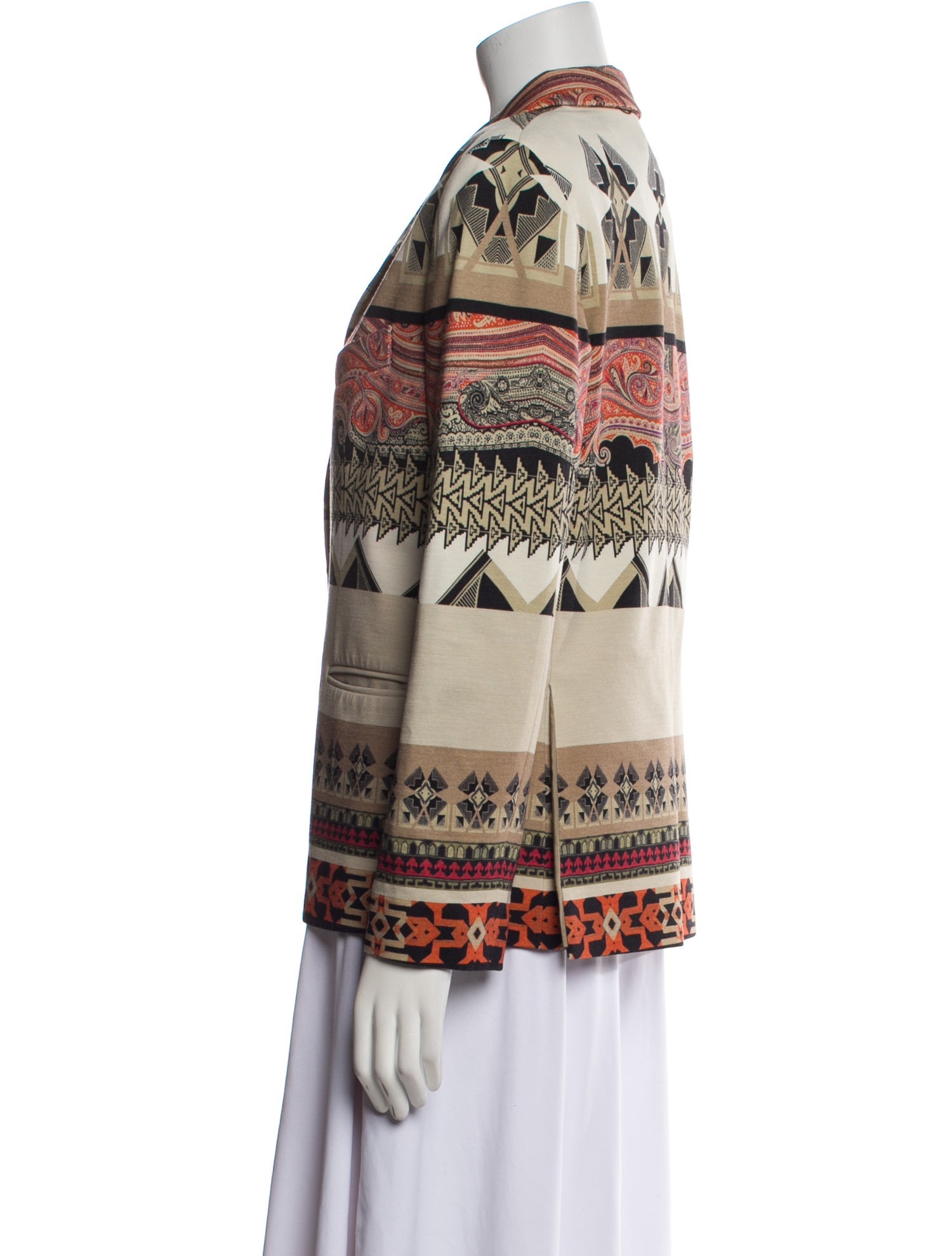 Etro Wool Printed Jacket