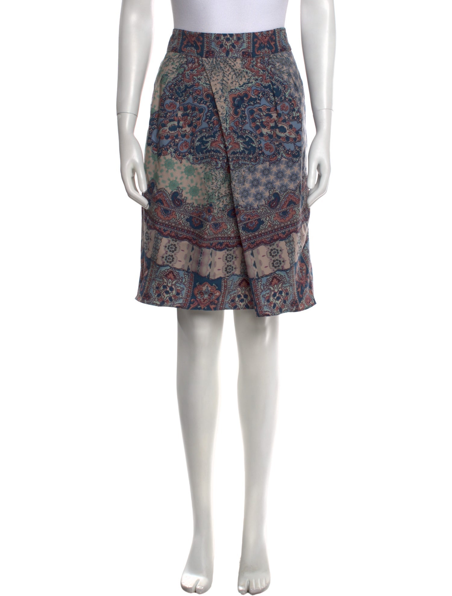 Etro Wool Knee-Length Skirt