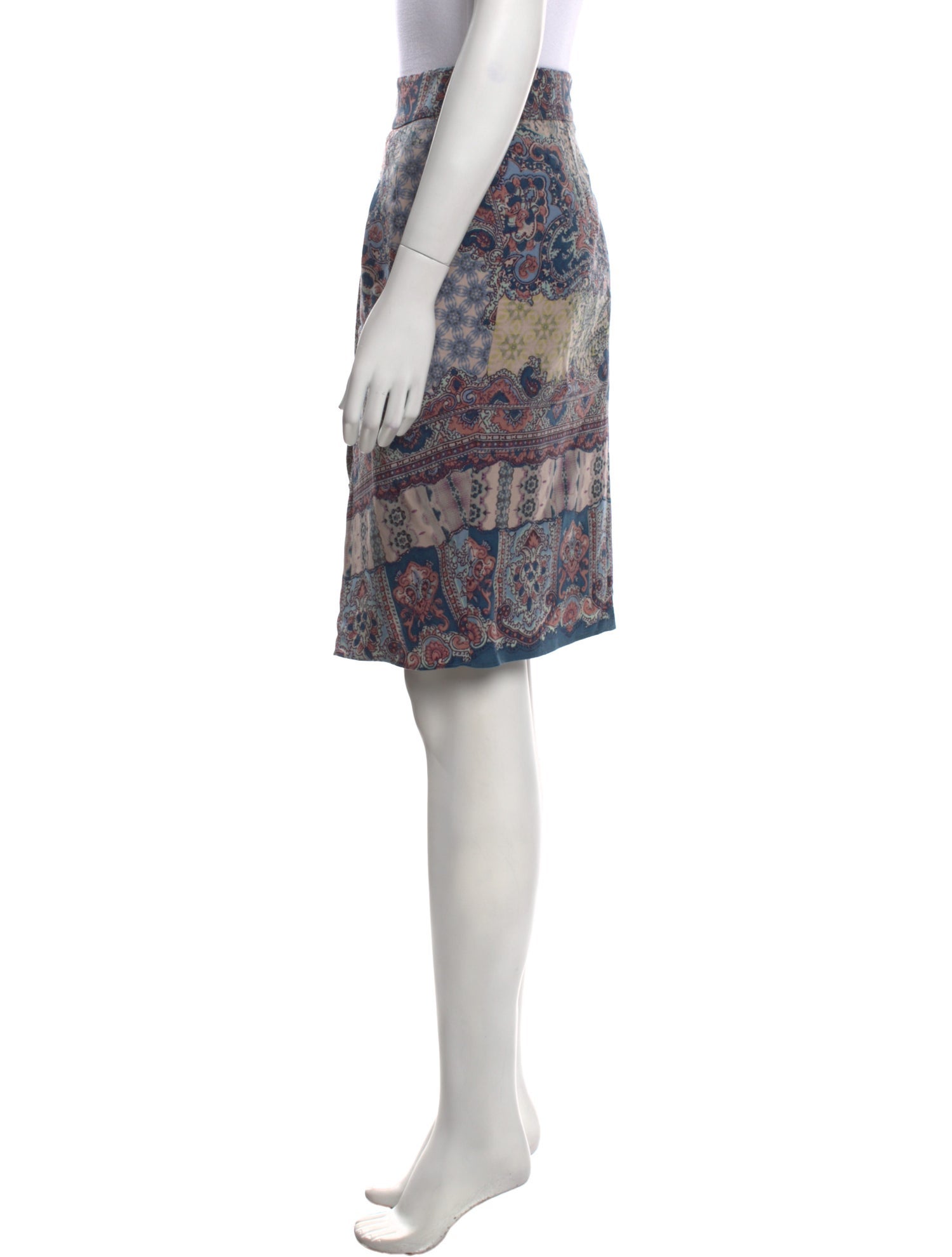 Etro Wool Knee-Length Skirt