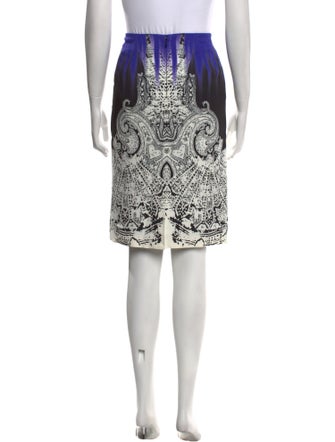 Etro Paisley Print Knee-Length Skirt