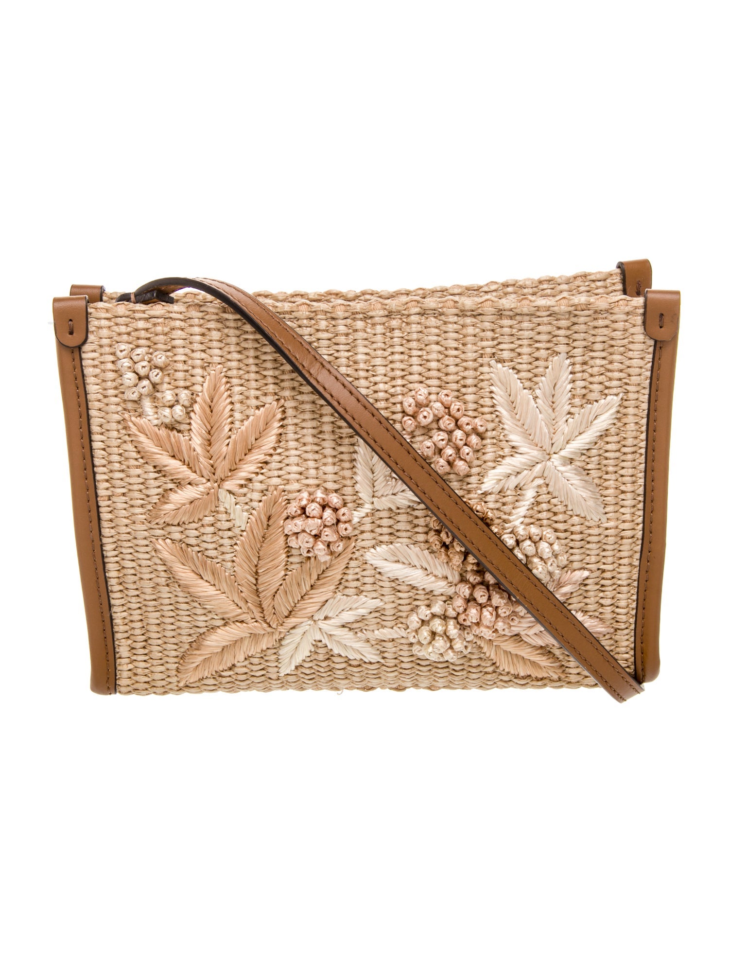 Etro Straw Shoulder Bag