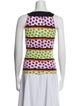 Etro Printed V-Neck Top