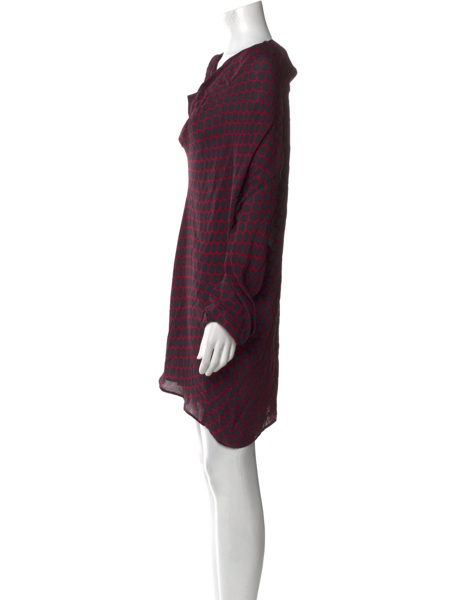 Etro Silk Cowl Neck Tunic