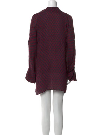 Etro Silk Cowl Neck Tunic