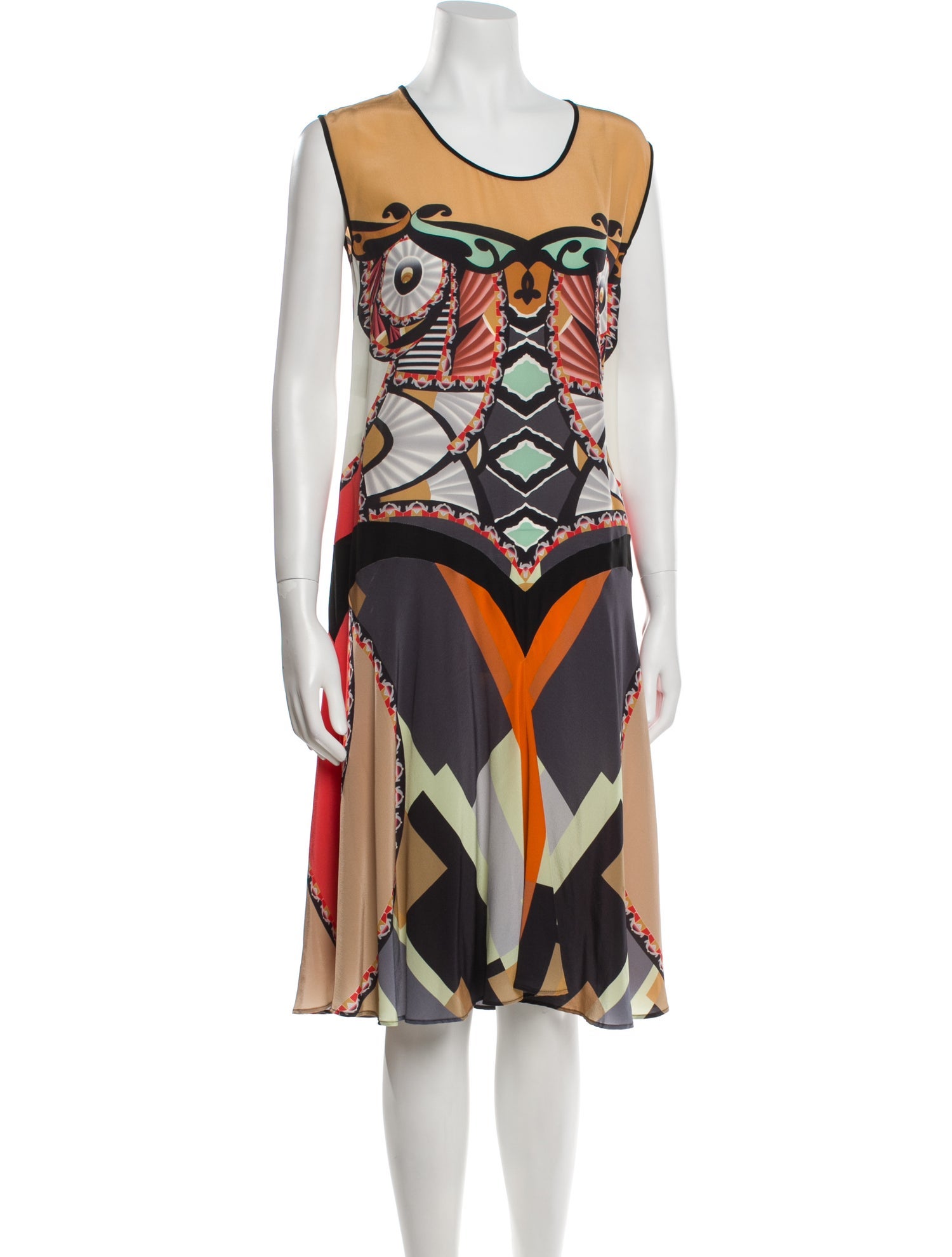 Etro Silk Knee-Length Dress