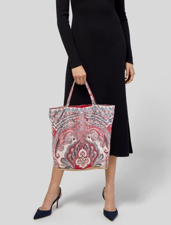 Etro Nylon Tote