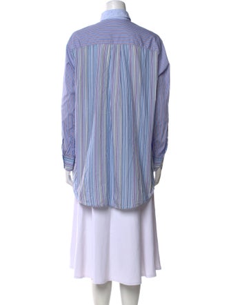 Etro Striped Long Sleeve Tunic