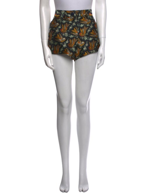 Etro Printed Mini Shorts