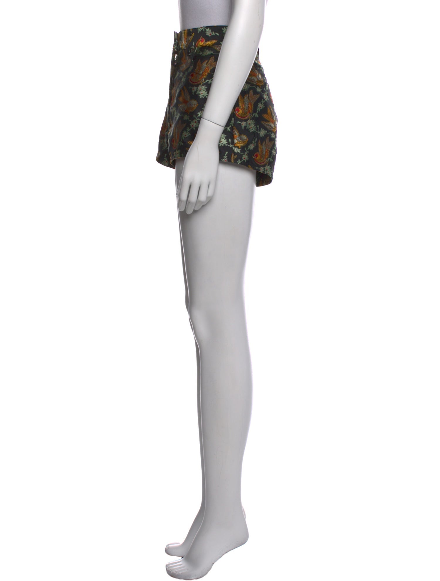 Etro Printed Mini Shorts