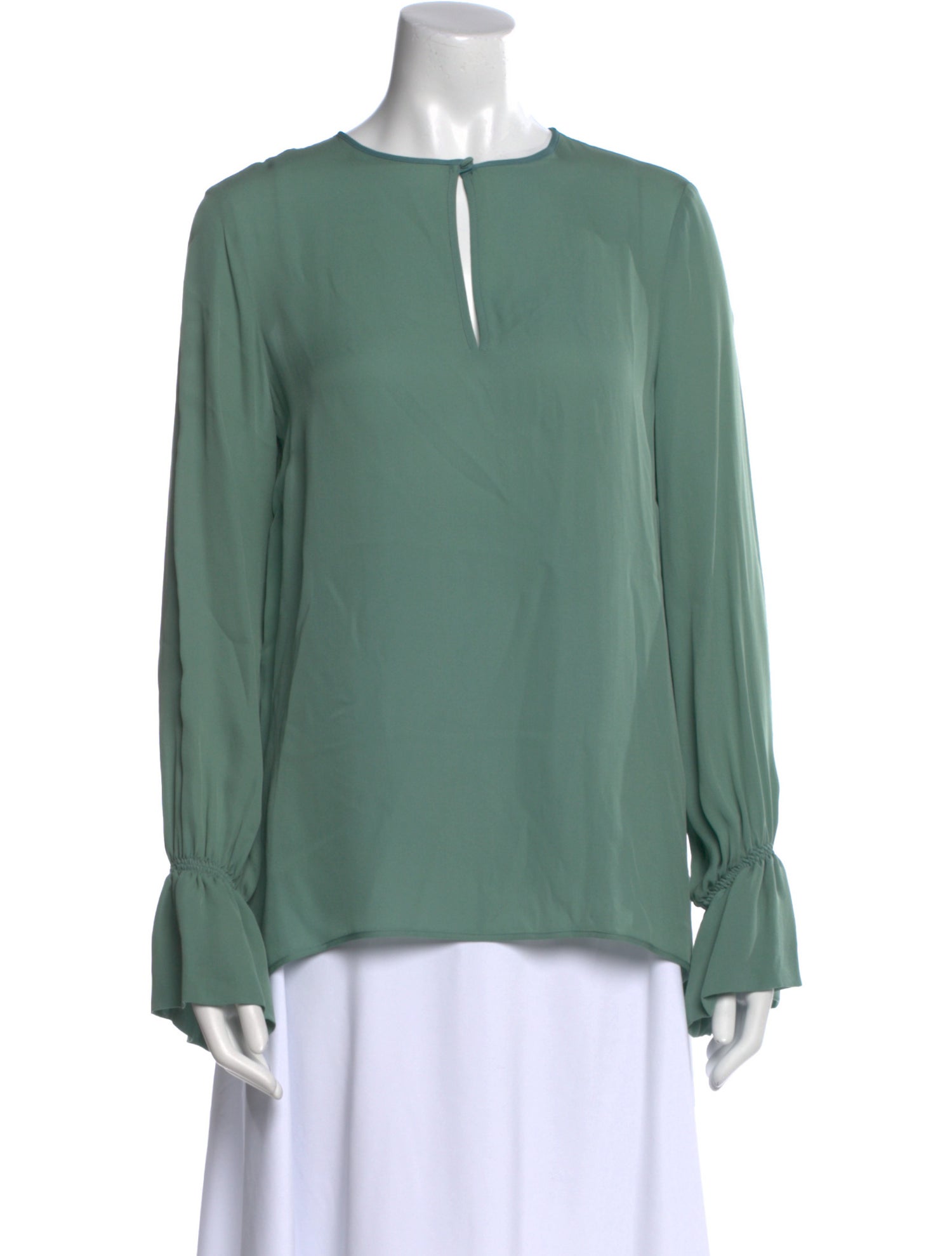 Etro Silk Crew Neck Blouse