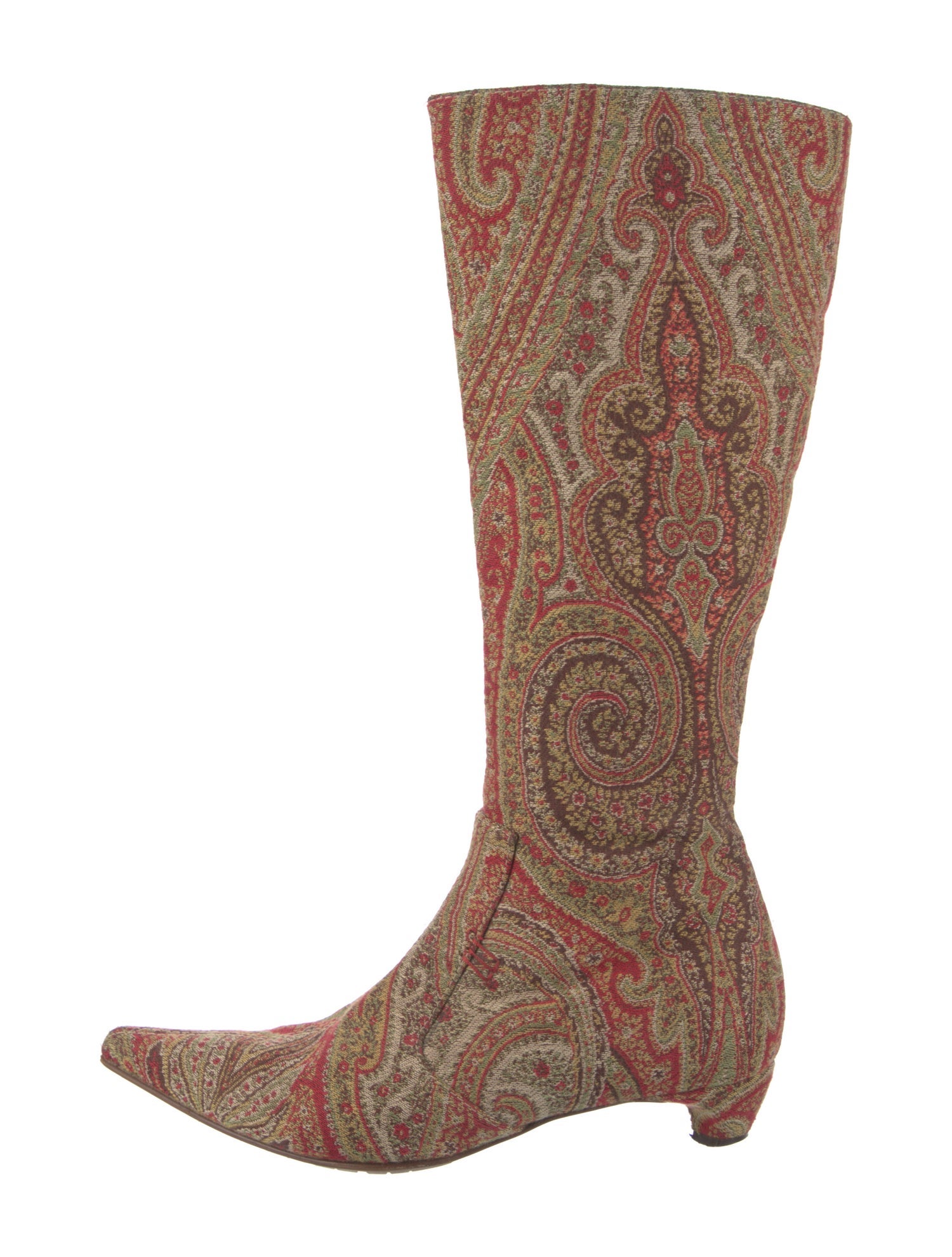 Etro Floral Print Rain Boots