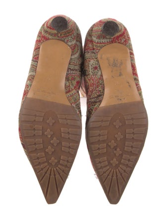 Etro Floral Print Rain Boots