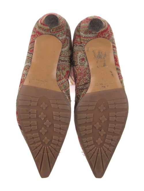 Etro Floral Print Rain Boots