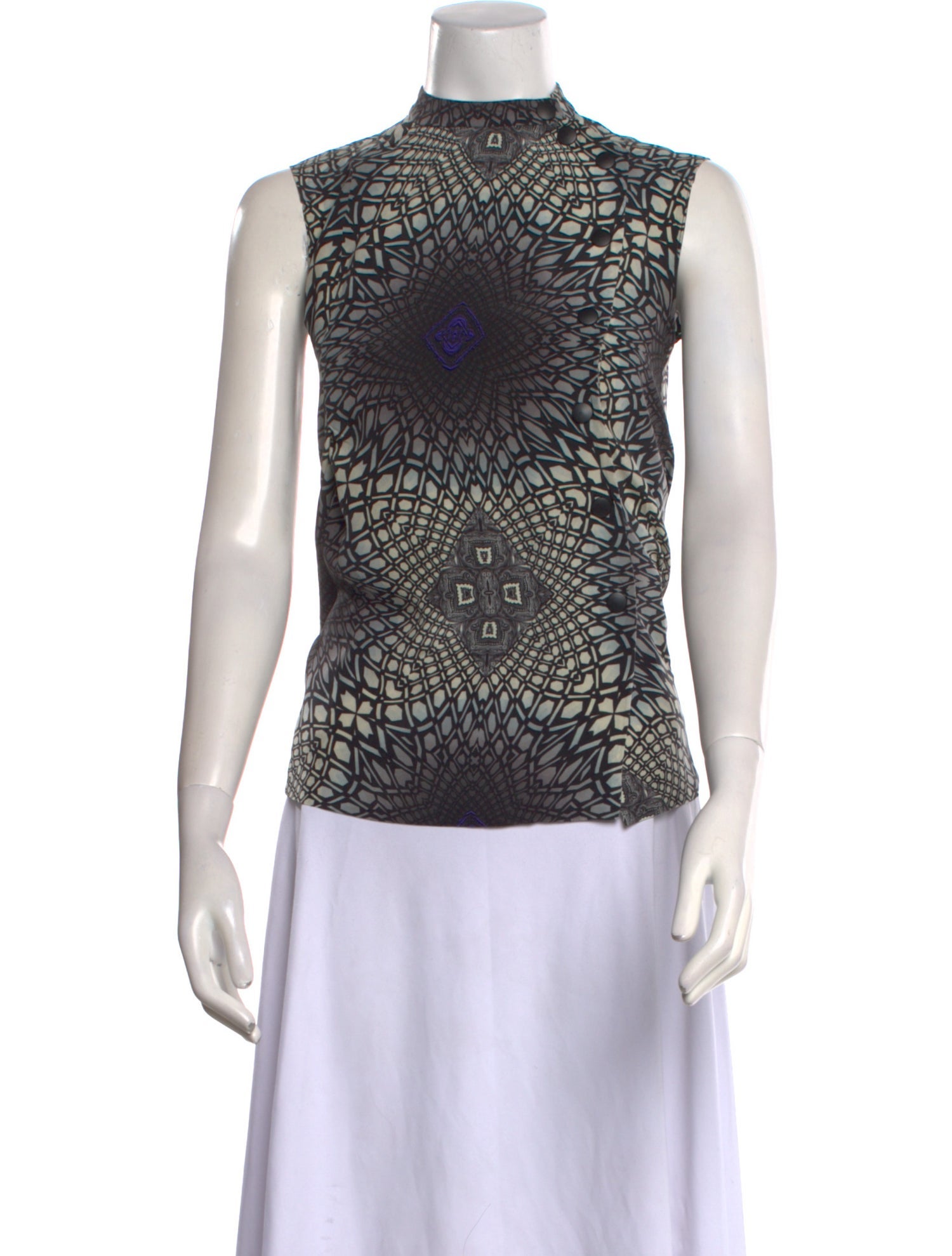 Etro Silk Printed Top