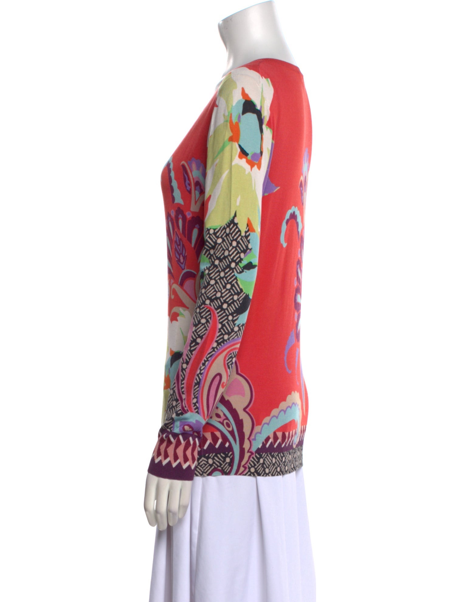 Etro Silk Printed Top
