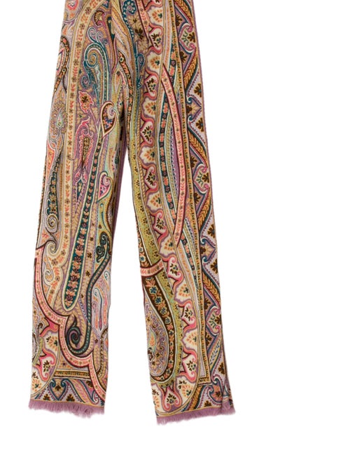 Etro Paisley Print Scarf