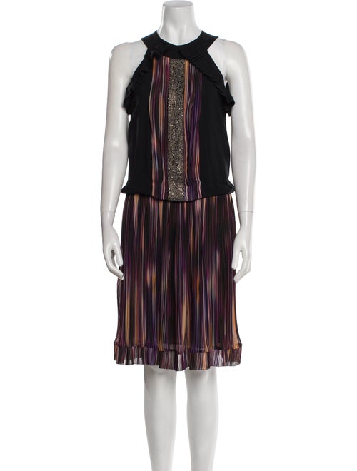 Etro Striped Knee-Length Dress