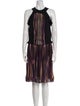 Etro Striped Knee-Length Dress