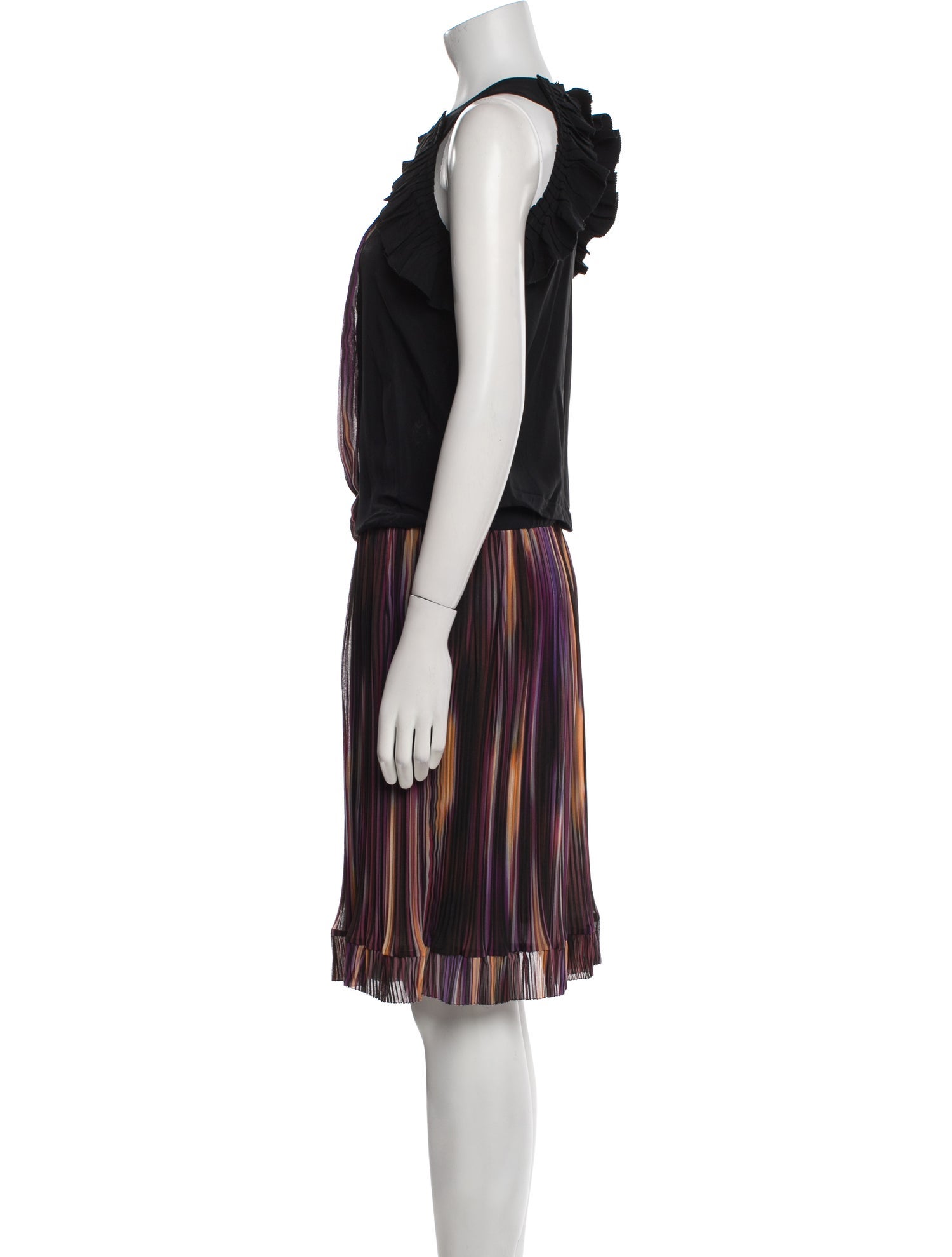 Etro Striped Knee-Length Dress