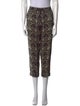 Etro Printed Straight Leg Pants