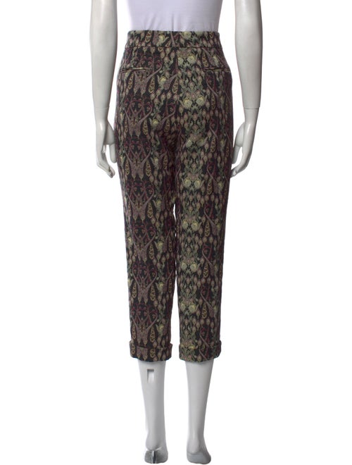 Etro Printed Straight Leg Pants