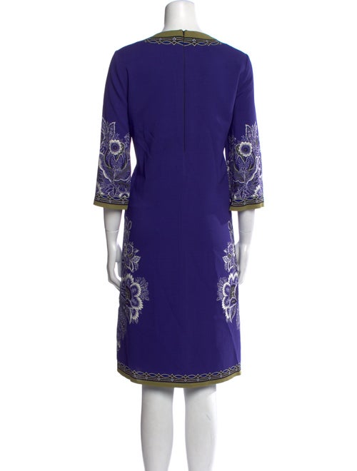 Etro Printed Knee-Length Dress
