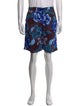 Etro Floral Print Swim Trunks