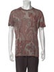 Etro Printed Crew Neck T-Shirt