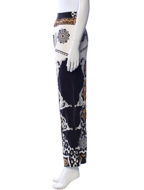 Etro Printed Wide Leg Pants