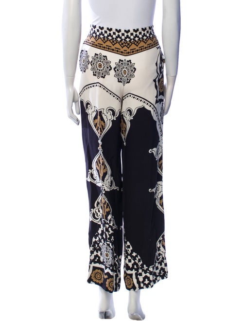 Etro Printed Wide Leg Pants