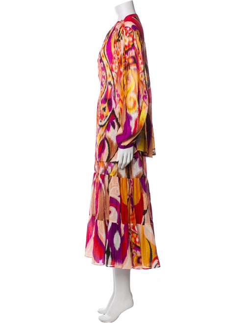 Etro Printed Ruffle Embellishment Skirt Set