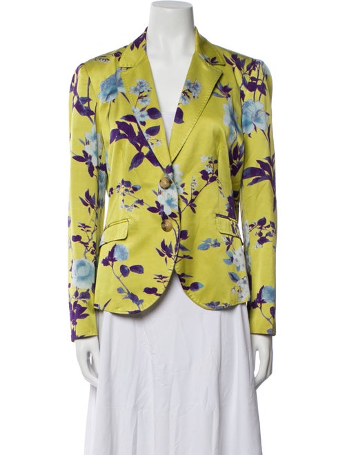 Etro Floral Print Blazer