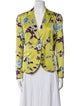 Etro Floral Print Blazer