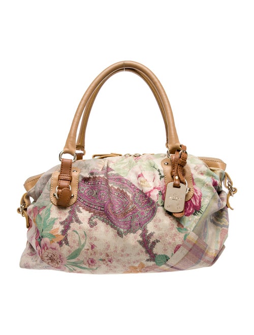 Etro Canvas Shoulder Bag