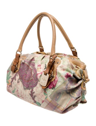 Etro Canvas Shoulder Bag