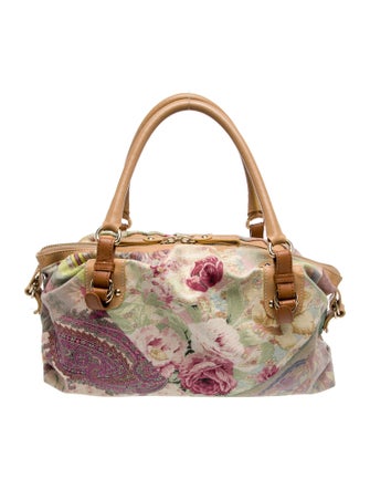 Etro Canvas Shoulder Bag