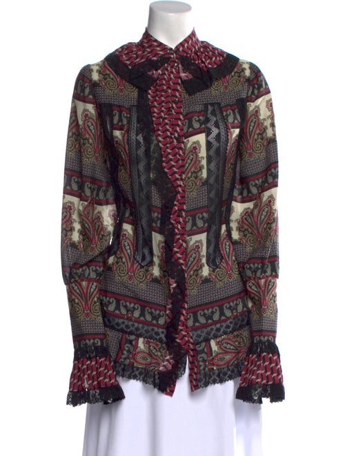 Etro Silk Paisley Print Tunic