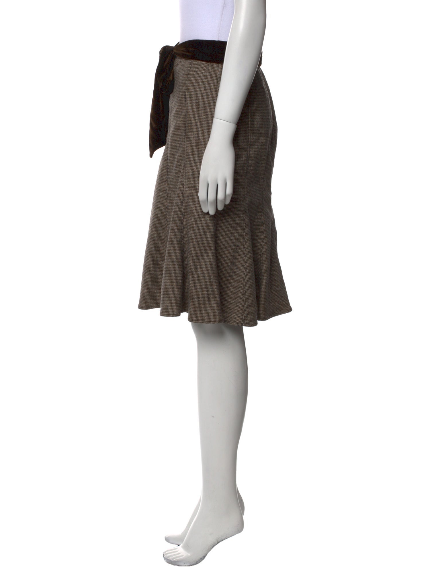 Etro Wool Knee-Length Skirt