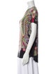 Etro Silk Paisley Print T-Shirt