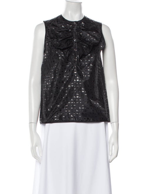 Etro Silk Crew Neck Top